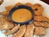Peanut Butter cinnamon toast crunch crusted Chicken Tenders w/Orange Peanut Sauce